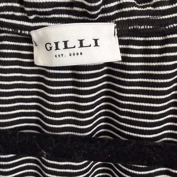 Gilli Monochrome Striped Tank Top - Picture 2 of 4